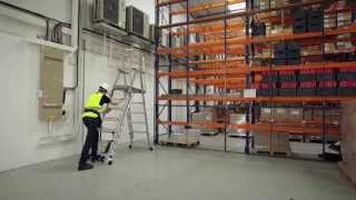 ZARGES Z600 ZAP Telescopic Platform Ladder [upl. by Verla]