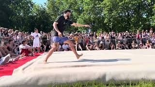 TEMPLE GATHERING SUMMER Tricking Competition 2024 Marcus 🇺🇸 VS Ilias 🇫🇷 [upl. by Ellenrahc]