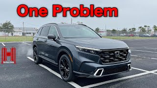 2024 Honda CRV Hybrid Sport Touring has One Big Problem All Specs Test Drive [upl. by Hiasi]