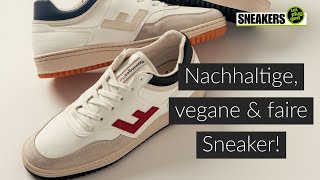 Nachhaltige vegane amp faire Eco Sneaker 1 Heute mit dem nachhaltigen Sneakerlabel Flamingos Life [upl. by Yuji]