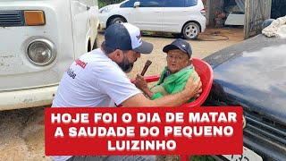 O LUIZINHO ESTÁ IRRECONHECÍVEL [upl. by Arratahs258]