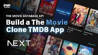 Build and Deploy a Modern The Movie Clone Application in Next JS  TMDb API [upl. by Atnad436]