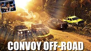 Convoy OFFROAD en la montaña de Hawai  The Crew Motorfest [upl. by Etneciv]