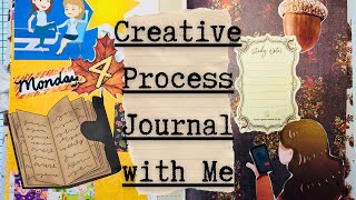 Creative Journal Process Video  November Journal with me [upl. by Busch]