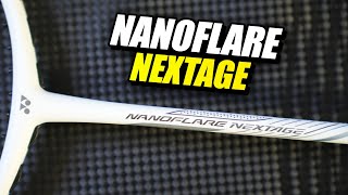 Yonex Nanoflare Nextage Full Racket Review [upl. by Giddings]