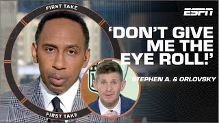 👀 BILLS BLEW IT 👀 Stephen A amp Shannon Sharpe DISAGREE with Dan Orlovsky  First Take [upl. by Aicre]