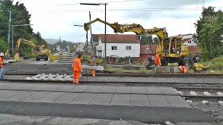 Erneuerung BÜ Hauptstraße in Emmerthal [upl. by Ellersick326]