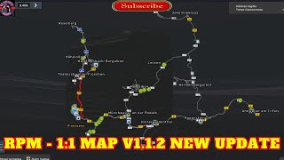 ETS2 v151 RPM  11 Map v112 NEW UPDATE [upl. by Hart84]