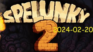 Spelunky 2 Daily Challenge 20240220 [upl. by Soisanahta]