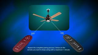 Remote Pairing amp Unpairing of Havells BLDC Fan  Look Up To Havells [upl. by Leora319]