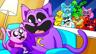 CATNAP HAS KITTENS Cartoon Animation [upl. by Llenehs482]