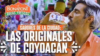 Los Sabores de la Ciudad Bonafont Aguas Frescas sabor Horchata – Tostadas Las Originales Coyoacán [upl. by Acnoib]