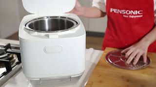 Pensonic Migu Smart Low Sugar Rice Cooker  Dried Jujube Rice Congee [upl. by Klump]