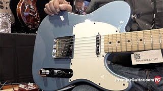 NAMM 16  TV Jones TStyle SingleCoil Pickups Demo [upl. by Syramad]