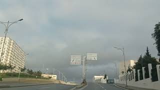 Driving in Algiers  From El Harrach to Kouba [upl. by Icul637]