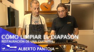 CÓMO LIMPIAR EL DIAPASON DE UNA GUITARRA [upl. by Oleg]