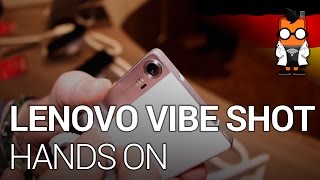 Lenovo Vibe Shot HandsOn deutsch [upl. by Alleahcim]