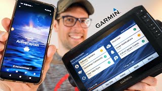 How to Update a Garmin Echomap with your PHONE WIFI amp ActiveCaptain App [upl. by Drexler]