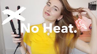 How to Straighten Hair with No Heat Every girl should know [upl. by Ebony]