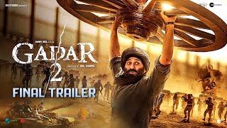 Gadar 2 Final Trailer 4K  Sunny Deol Ameesha Patel Utkarsh Sharma  Anil Sharma  Zee Studios [upl. by Ahsehyt]