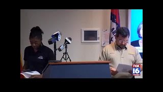 Faulkner County Homicide News Conference [upl. by Aoh165]