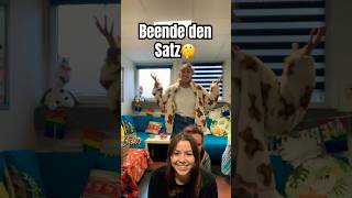 Beende den Satz👀 shorts challenge viral [upl. by Erb]