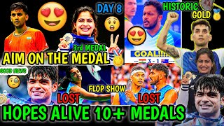 LAKSHAY SEN Historic Win MANU BHAKER 3rd Medal Neeraj Chopra Gold 🥇PV Sindhu Satwik Chirag PO24 [upl. by Netsreik]