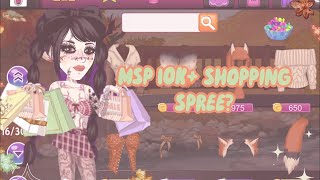 MOVIESTARPLANET SHOPPING SPREE  HALLOWEEN OUTFIT INSPO💓💓 [upl. by Adiaroz]