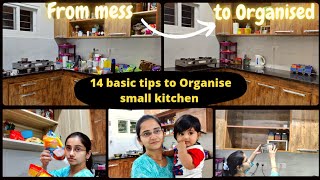 Kitchen organisation  Small kitchen organisation Ideas amp tricks in telugu voiceofvasapitta telugu [upl. by Berton39]