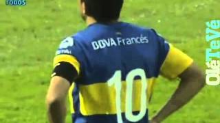 Gol de Penal de Riquelme a Deportivo Merlo [upl. by Marilou353]