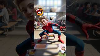 Bully Survival🤣 Spiderman vs Venom vs Captain AmericaWhos the Best spiderman shorts [upl. by Ainegul183]