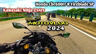 Honda Cbr600rr R Fireblade SP Vs Kawasaki Ninja Zx4rr  Cbr600rr  Zx4rr [upl. by Neleh]