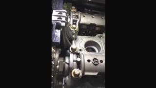 2011 C250 Benz m2718 engine Faulty Intake camshaft adjuster [upl. by Macnamara]