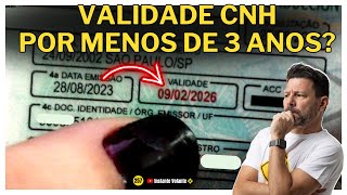 MUDOU DE NOVO o prazo de validade da CNH O que está acontecendo  Instante Volante 📺258 [upl. by Pallas250]