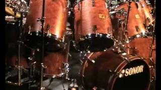 BIGGEST SONOR SIGNATURE SET  made for heavy drumming [upl. by Nylleoj]