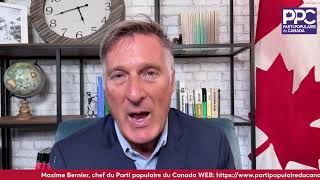 Maxime Bernier  quotLUkraine est une démocratie corrompuequot Canada First [upl. by Candi724]