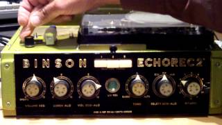 Binson Echorec 2 7TE Model [upl. by Attenor]