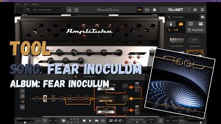 Tool FEAR INOCULUM guitar tone  AmpliTube 5 [upl. by Suravart]