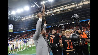 2022 MHSAA D1 Football Finals Belleville 35 Caledonia 17 November 26 2022 [upl. by Olga]