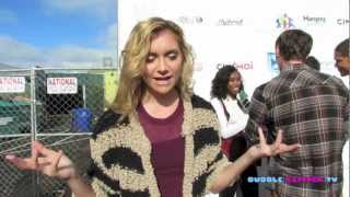 Alyson Stoner Interview at Day of the Child Event [upl. by Acnaib]