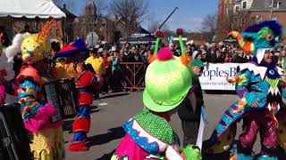 Aqua String Band perform prior to the 2018 Holyoke St Patricks Road Race [upl. by Ramej]