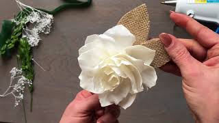 Boutonniere Craft Kit Tutorial [upl. by Babby]