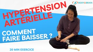 5 exercices simples et utiles pour faire baisser la tension artérielle [upl. by Nawek]