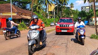 Please Watch This Free Massage Road From Tempo Stand To Mapusa Urban Bank [upl. by Micheil55]