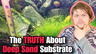 The TOUGH TRUTHS About DEEP SAND SUBSTRATE Aquariums Using Deep Sand Beds amp Caps in Planted Tanks7 [upl. by Noinatrad415]