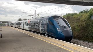 Class 805 Avanti West Coast passing Milton Keynes Central for Holyhead amp Chester [upl. by Majka]