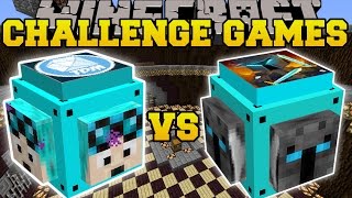 Minecraft DANTDM VS POPULARMMOS CHALLENGE GAMES  Lucky Block Mod  Modded MiniGame [upl. by Normandy]