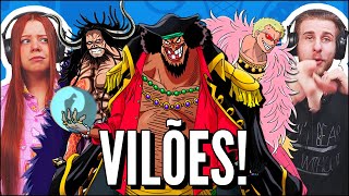 JOVENS REAGEM A M4RKIM  VILÕES DE ONE PIECE [upl. by Arny]