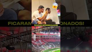 OS REFORÇOS do FLAMENGO FICARAM IMPRESSIONADOS COM A FESTA da TORCIDA😱 flamengo mengão shorts [upl. by Lajib]