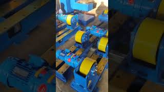 10T Bolt Adjustable Welding Rotator Manual Locking Welding Turning Roll 6 sets ready for shipment [upl. by Eiramana208]